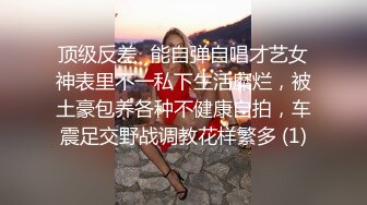 顶级反差✨能自弹自唱才艺女神表里不一私下生活糜烂，被土豪包养各种不健康自拍，车震足交野战调教花样繁多 (1)