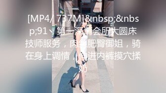 [MP4/ 737M]&nbsp;&nbsp;91丶第一深情会所大圆床技师服务，肉丝肥臀御姐，骑在身上调情，伸进内裤摸穴揉奶