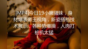 [MP4]今日19小嫩骚妹，身材爆表帝王视角，新姿搭档技术展示，各种势爆操，人肉打桩机太猛