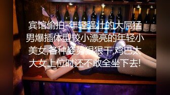 宾馆偷拍-年轻强壮的大屌猛男爆插体型较小漂亮的年轻小美女,各种姿势狠狠干,鸡巴太大女上位时还不敢全坐下去!