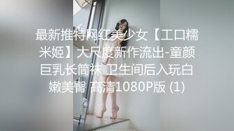 最新推特网红美少女【工口糯米姬】大尺度新作流出-童颜巨乳长筒袜 卫生间后入玩白嫩美臀 高清1080P版 (1)