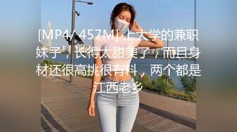 [MP4/ 457M] 上大学的兼职妹子，长得太甜美了，而且身材还很高挑很有料，两个都是江西老乡