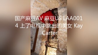 国产麻豆AV 麻豆US LAA0014 上了电视中跳出的美女 Kay Carter