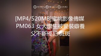 [MP4/520MB]蜜桃影像傳媒 PM063 女大學生被變裝癖養父不斷侵犯 斑斑