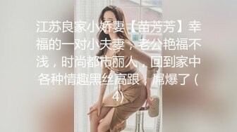 江苏良家小娇妻【苗芳芳】幸福的一对小夫妻，老公艳福不浅，时尚都市丽人，回到家中各种情趣黑丝高跟，屌爆了 (4)