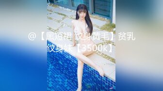 @【黑短裙 纹身黄毛】贫乳纹身妹【3500k】