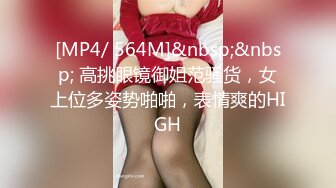 [MP4/ 564M]&nbsp;&nbsp; 高挑眼镜御姐范骚货，女上位多姿势啪啪，表情爽的HIGH